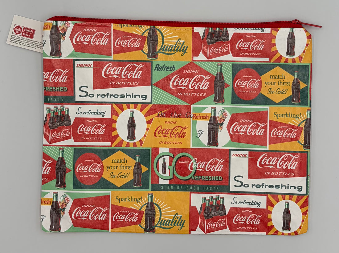 Coca-Cola® Vintage Tyvek Project Bag