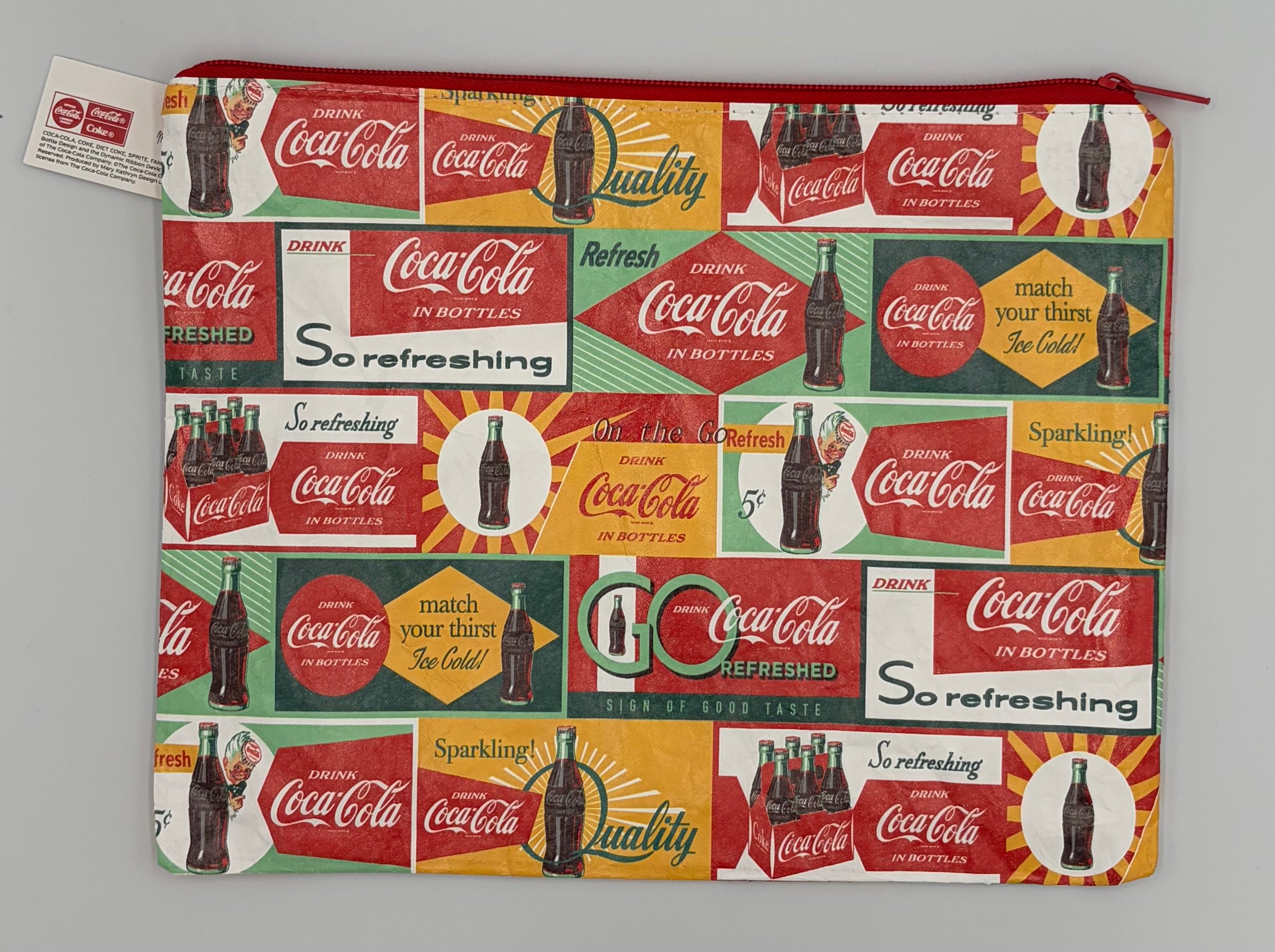 Coca-Cola® Vintage Tyvek Project Bag