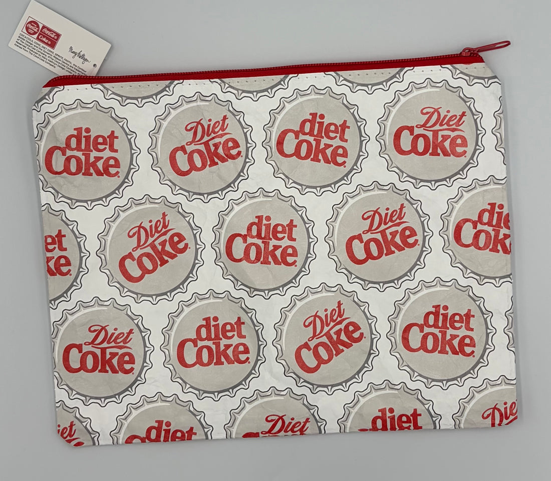 Diet Coke® Bottle Cap Tyvek Project Bag