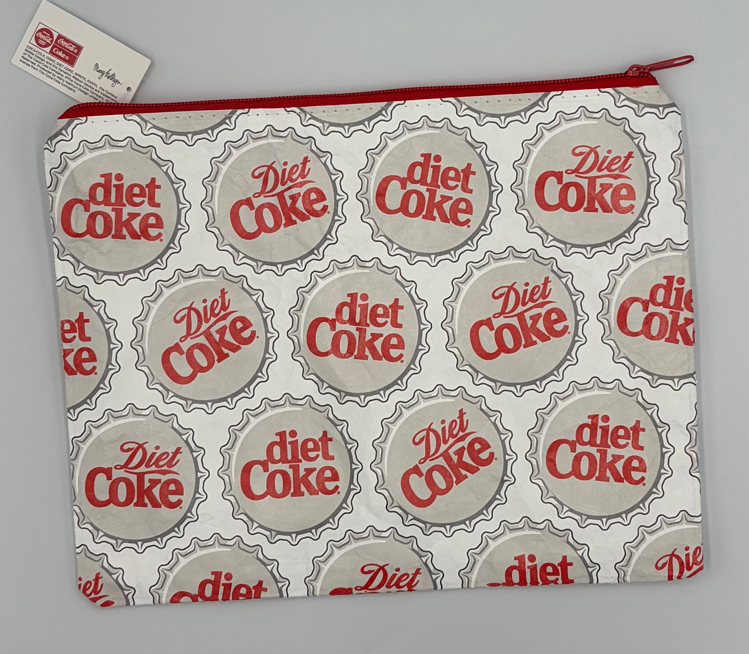 Diet Coke® Bottle Cap Tyvek Project Bag