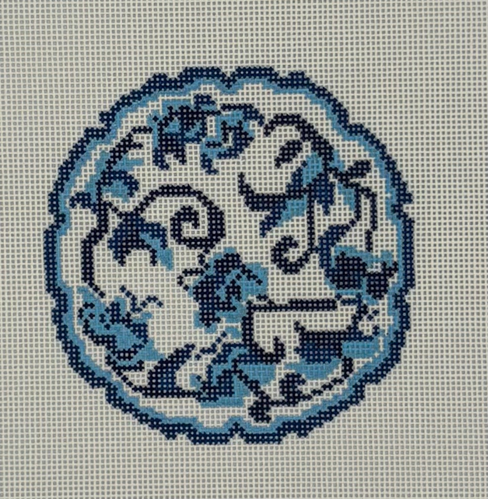 Toile De Jouy Round