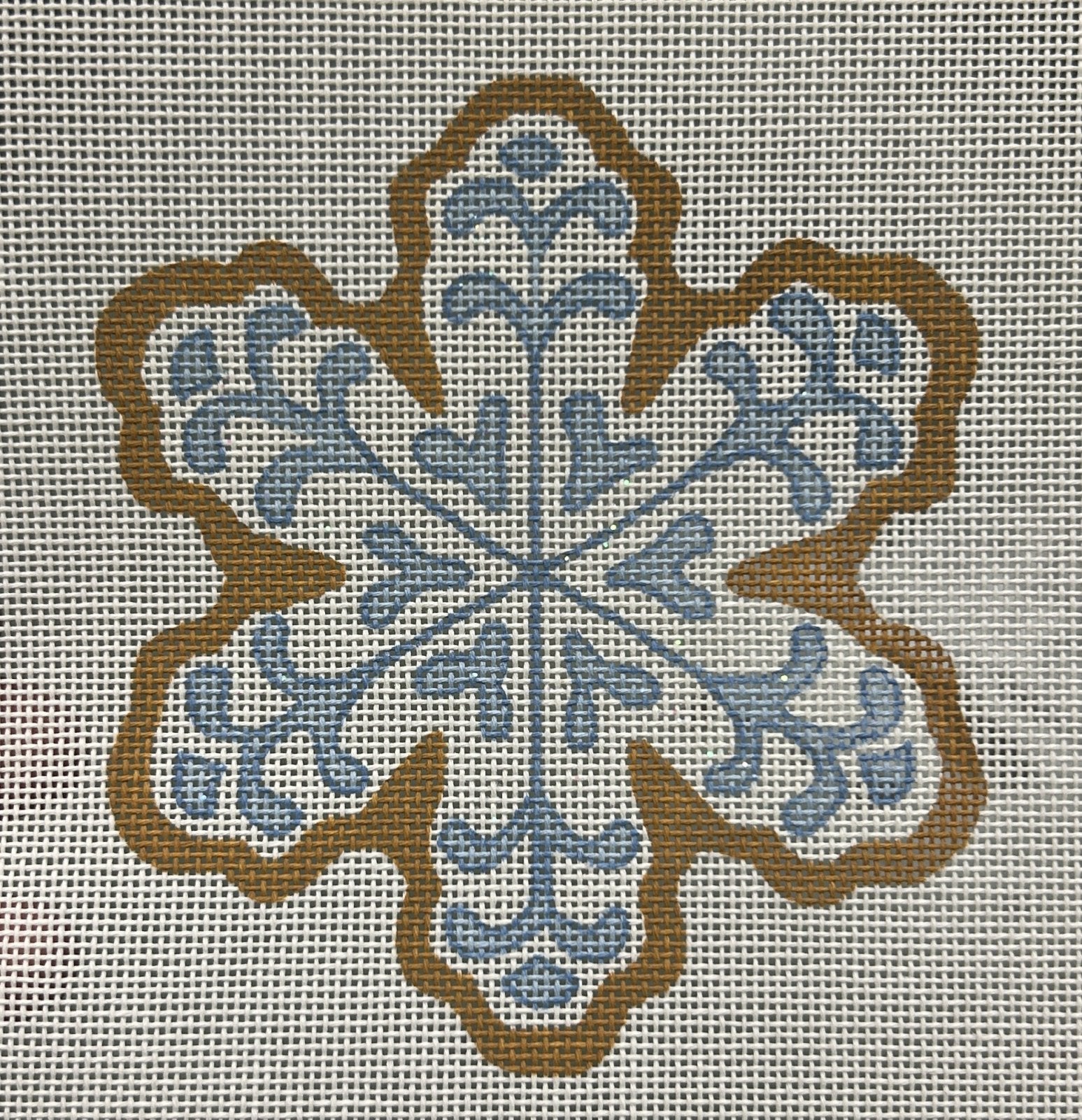 White Snowflake Cookie