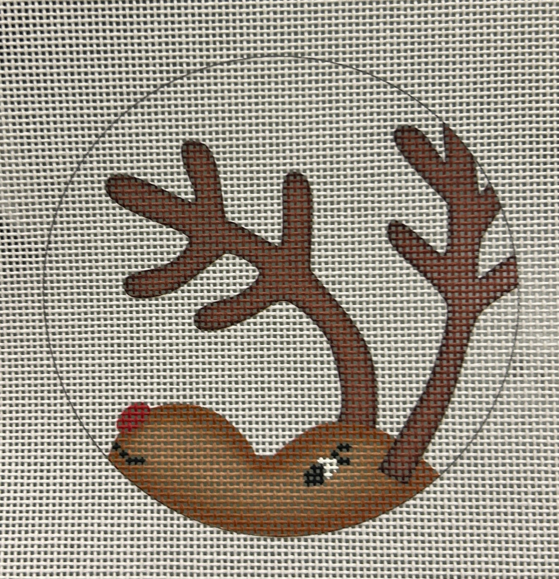 Reindeer Peeking