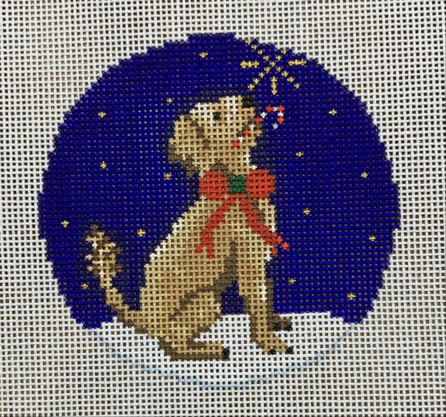 Midnight Goldendoodle Round