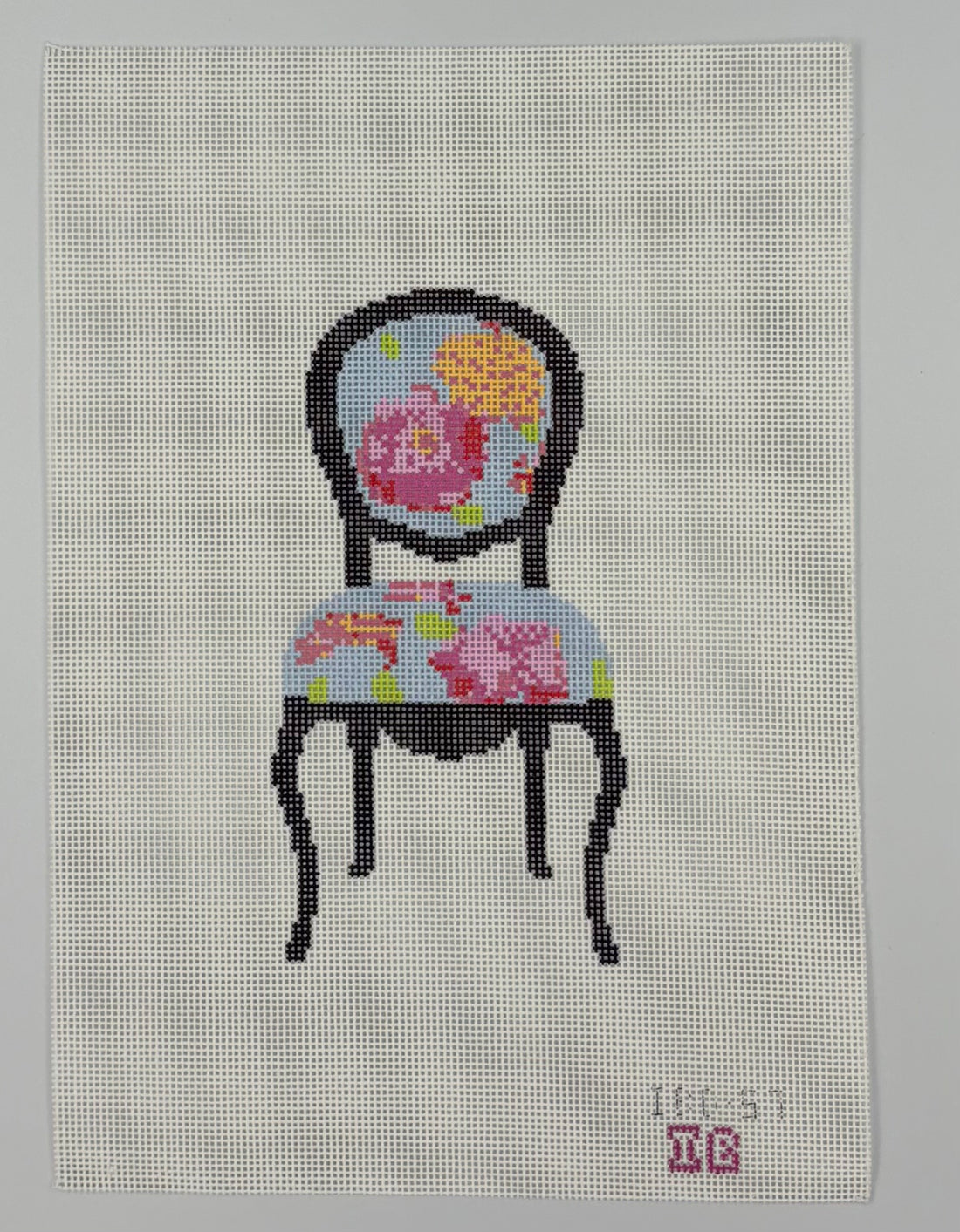 Floral Slipper Chair