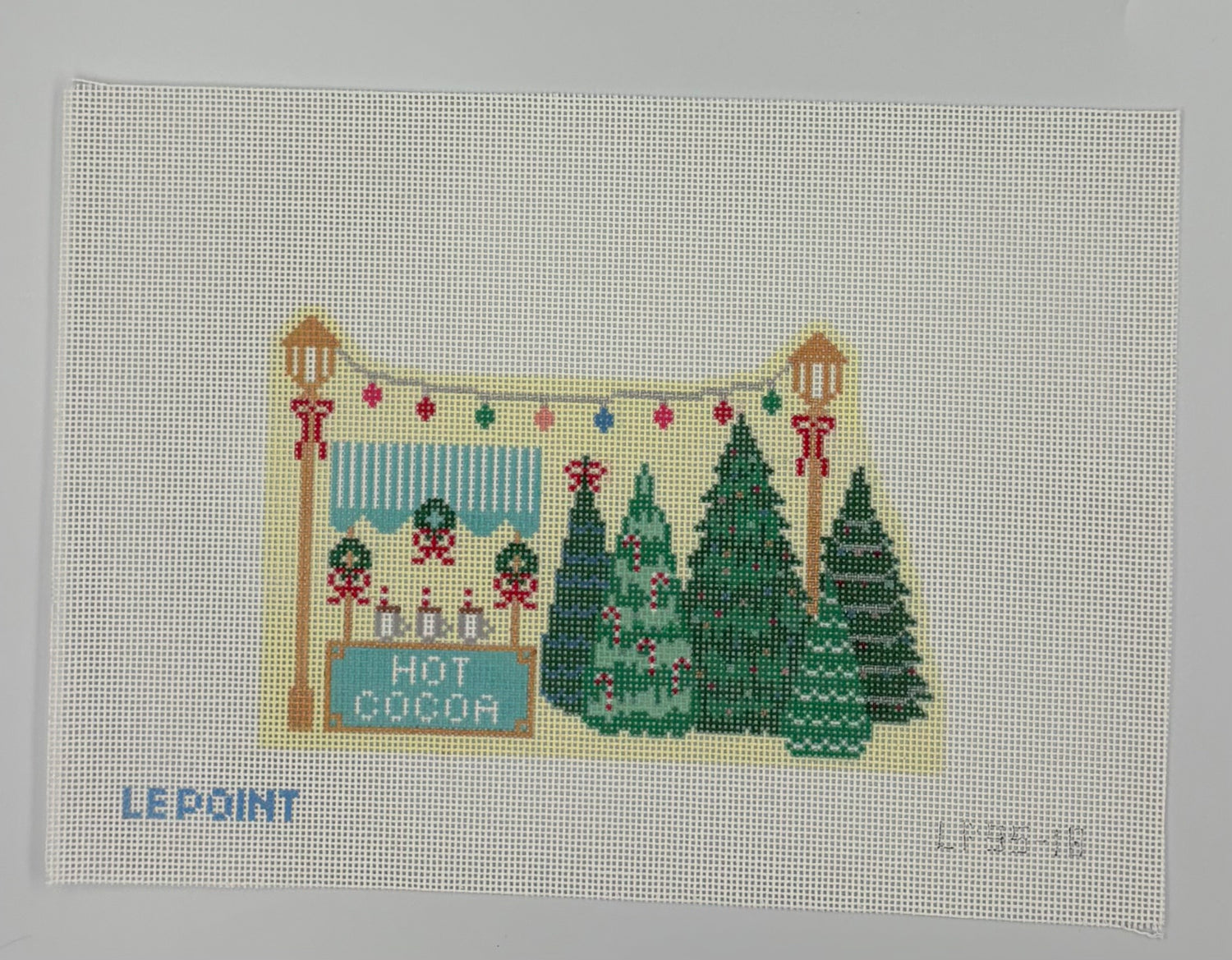 Christmas Village Tree Lot - 18 Mesh