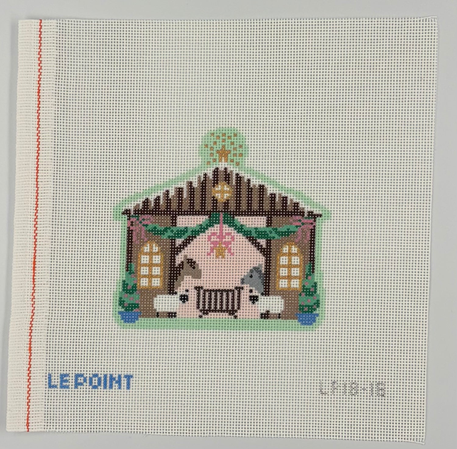 Christmas Village Stable - 18 Mesh