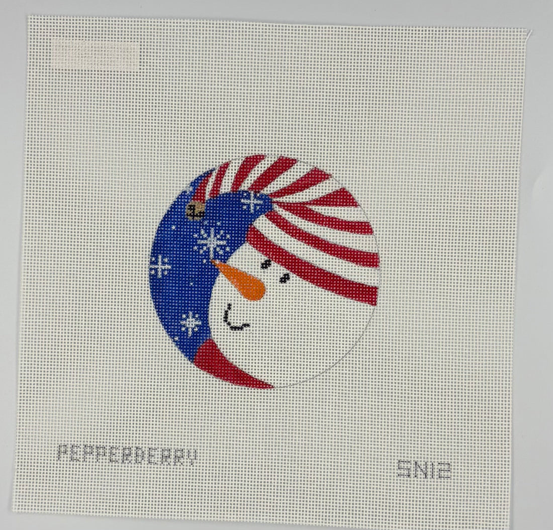 Snowman Bell Ornament