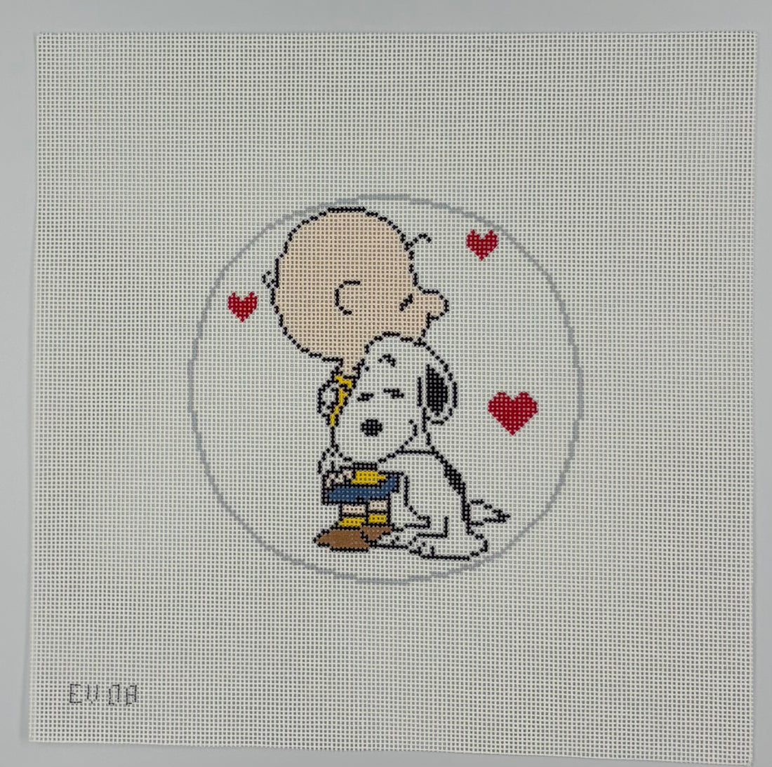Snoopy Hugging Charlie Brown