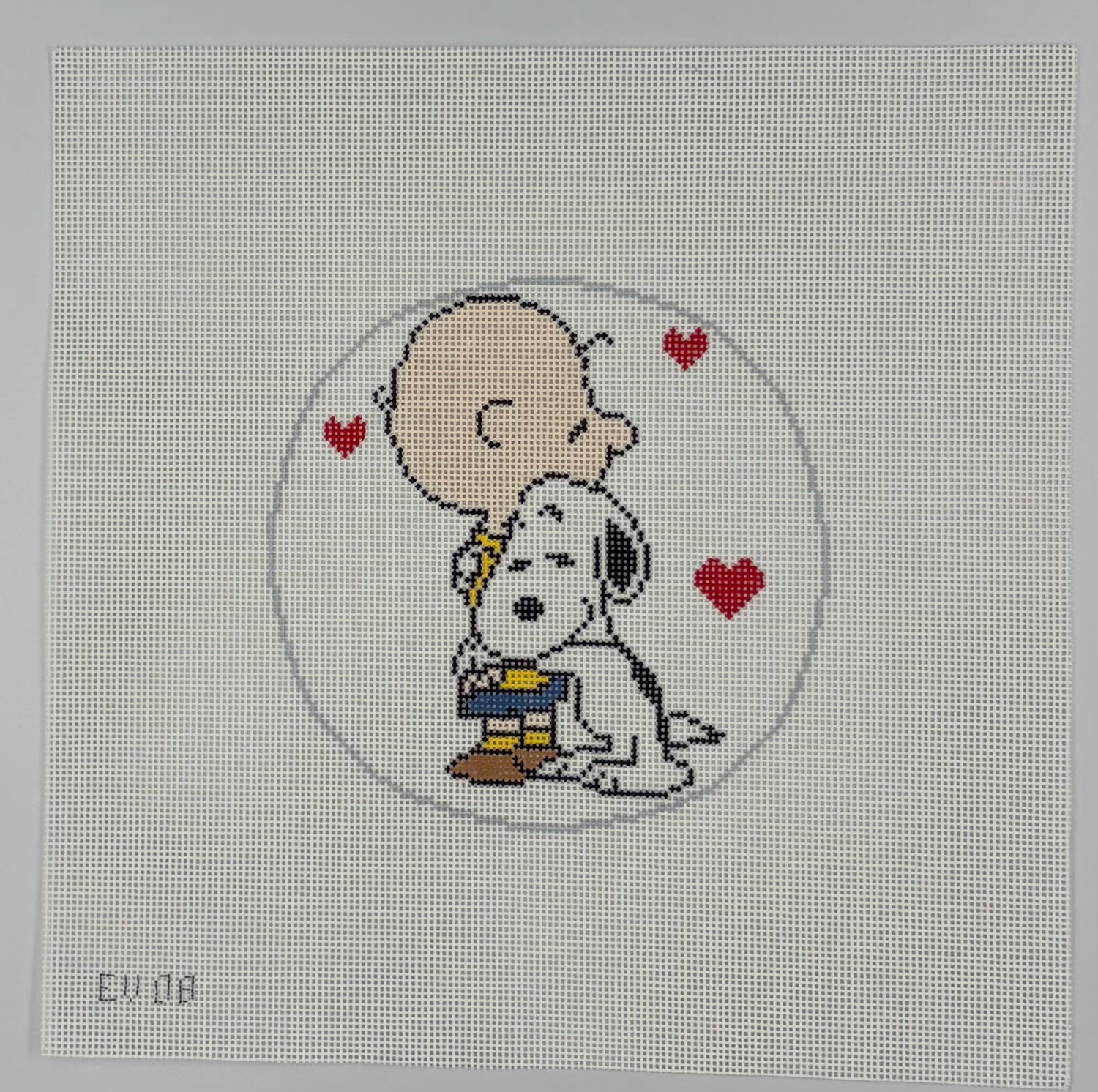 Snoopy Hugging Charlie Brown