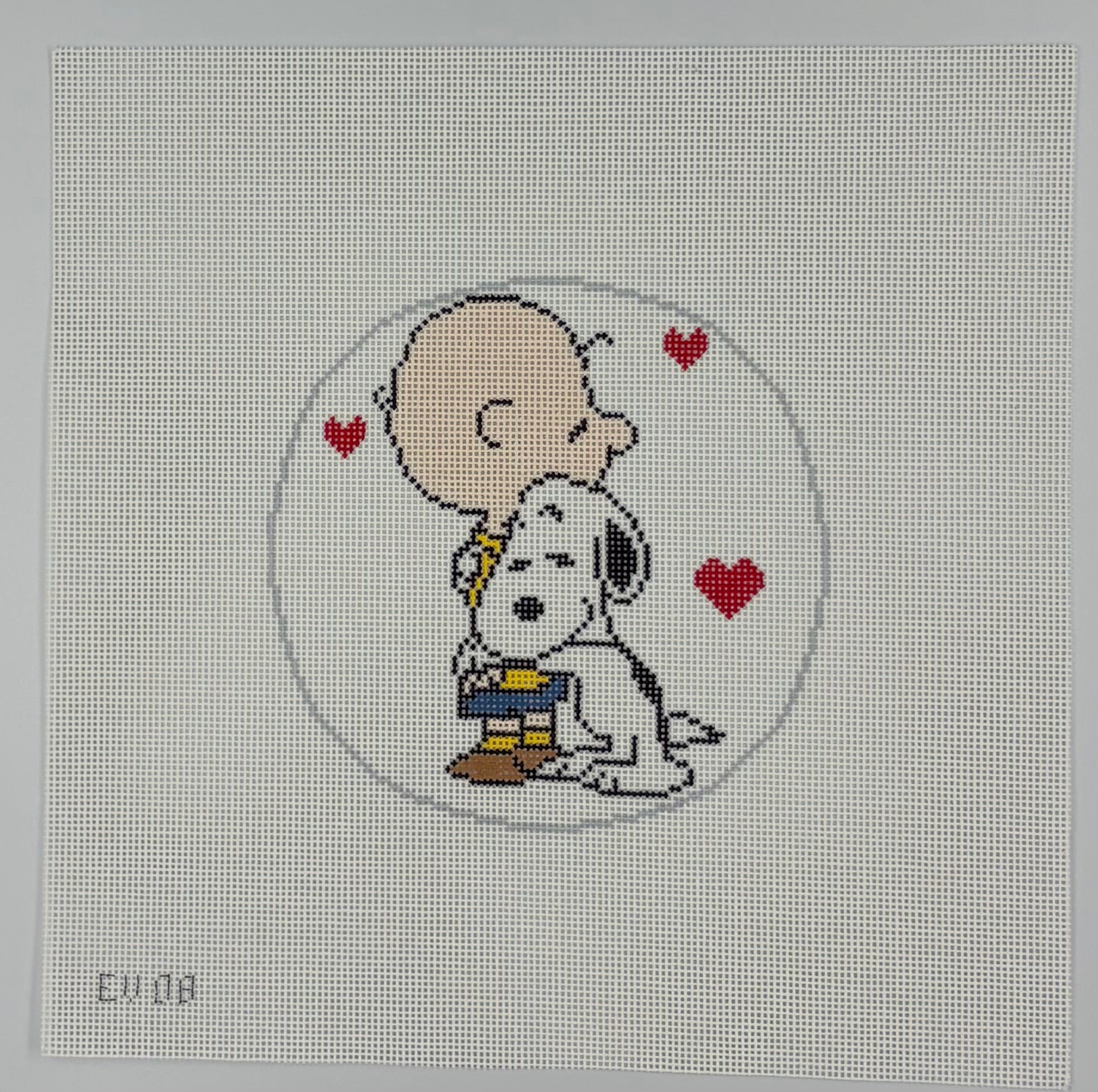 Snoopy Hugging Charlie Brown