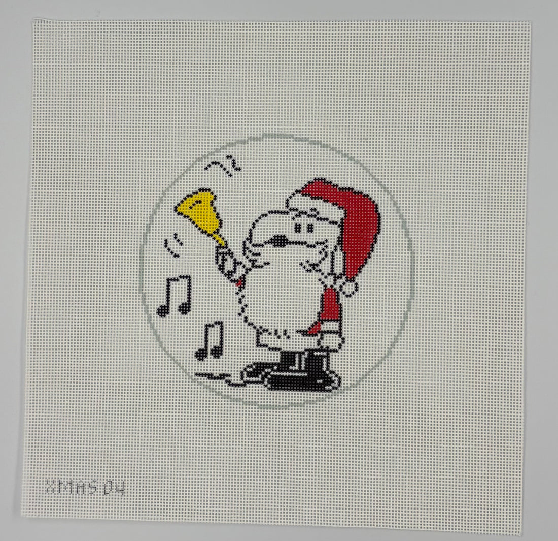 Snoopy Santa Ringing the Bell