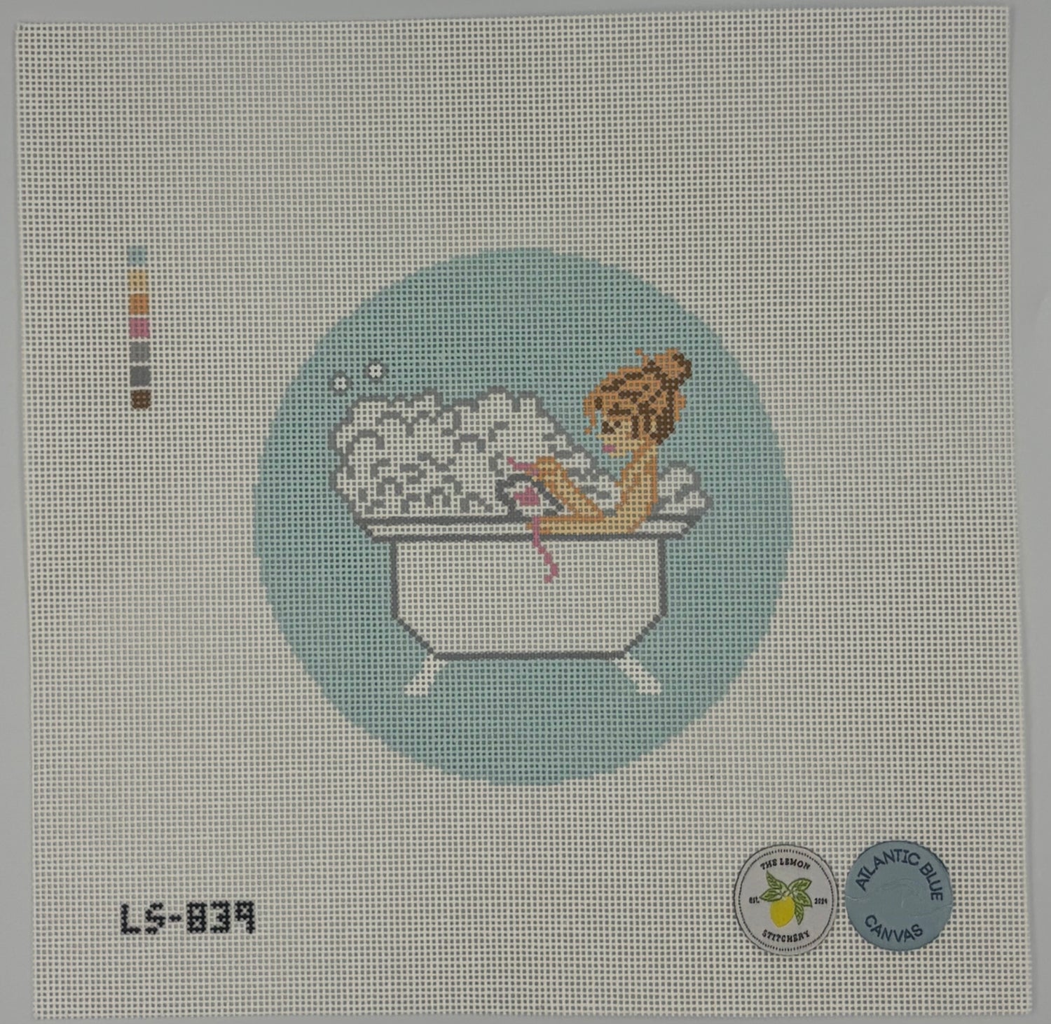 Bathtub Needlepoint