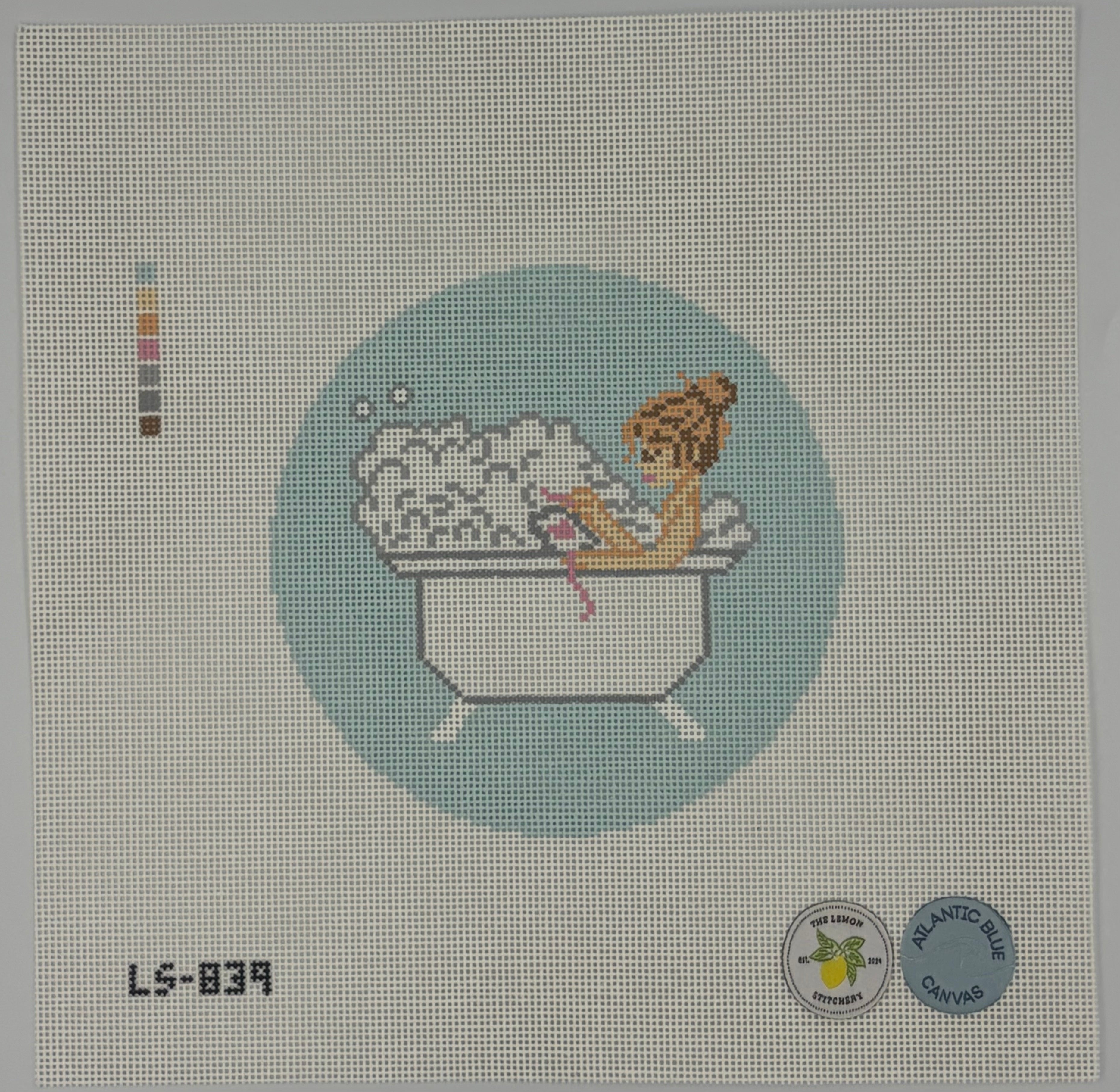 Bathtub Needlepoint