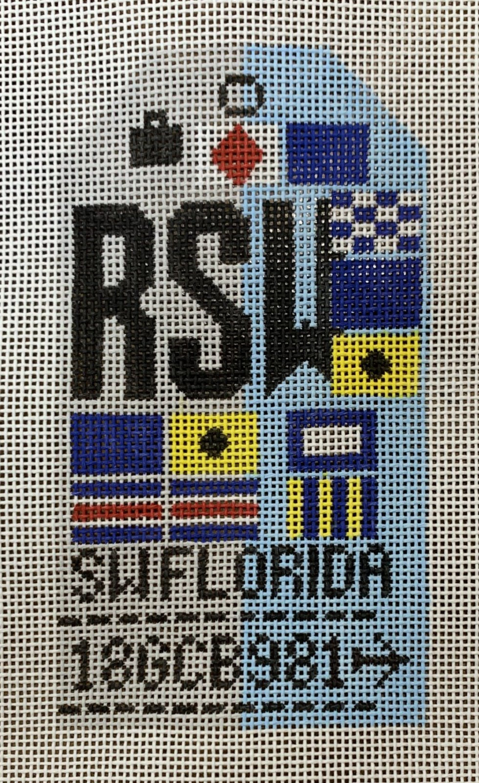 Fort Myers Retro Travel Tag
