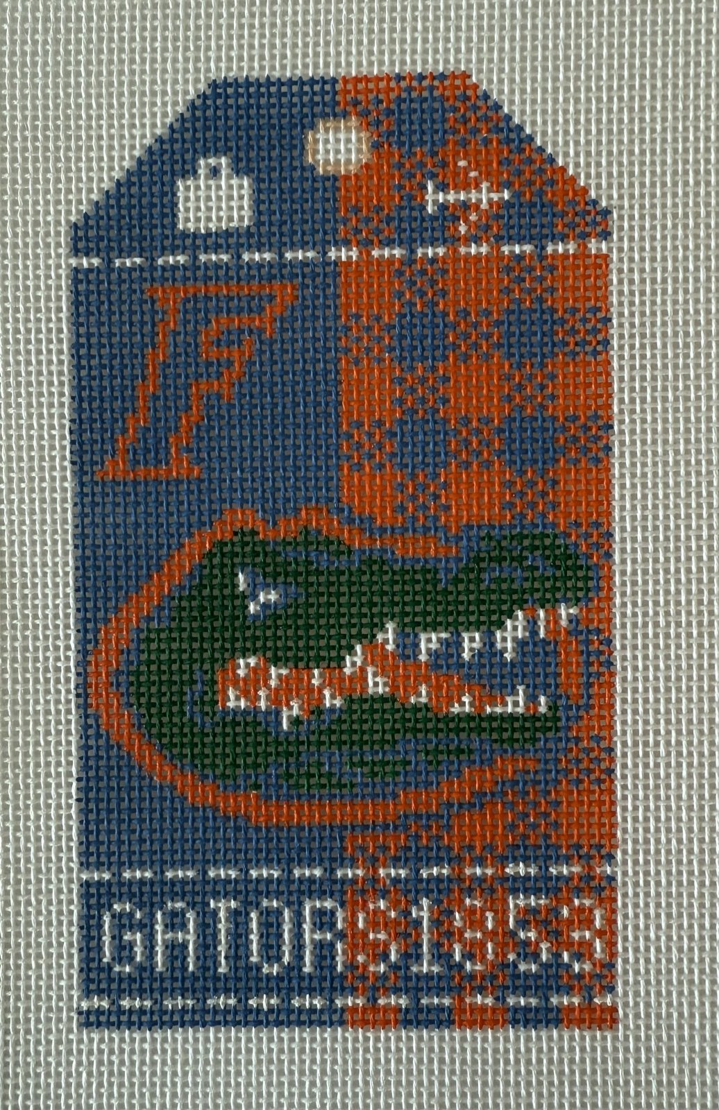 University of Florida Retro Travel Tag