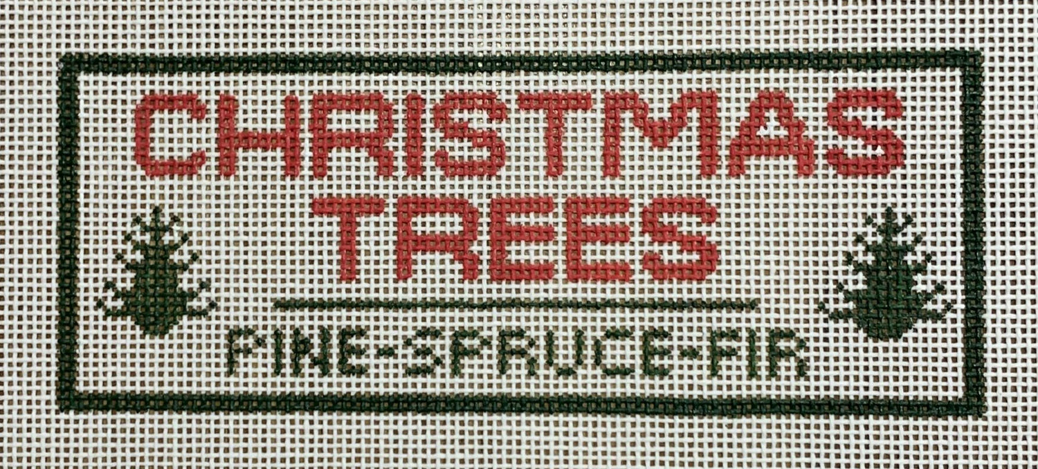 Christmas Trees Sign