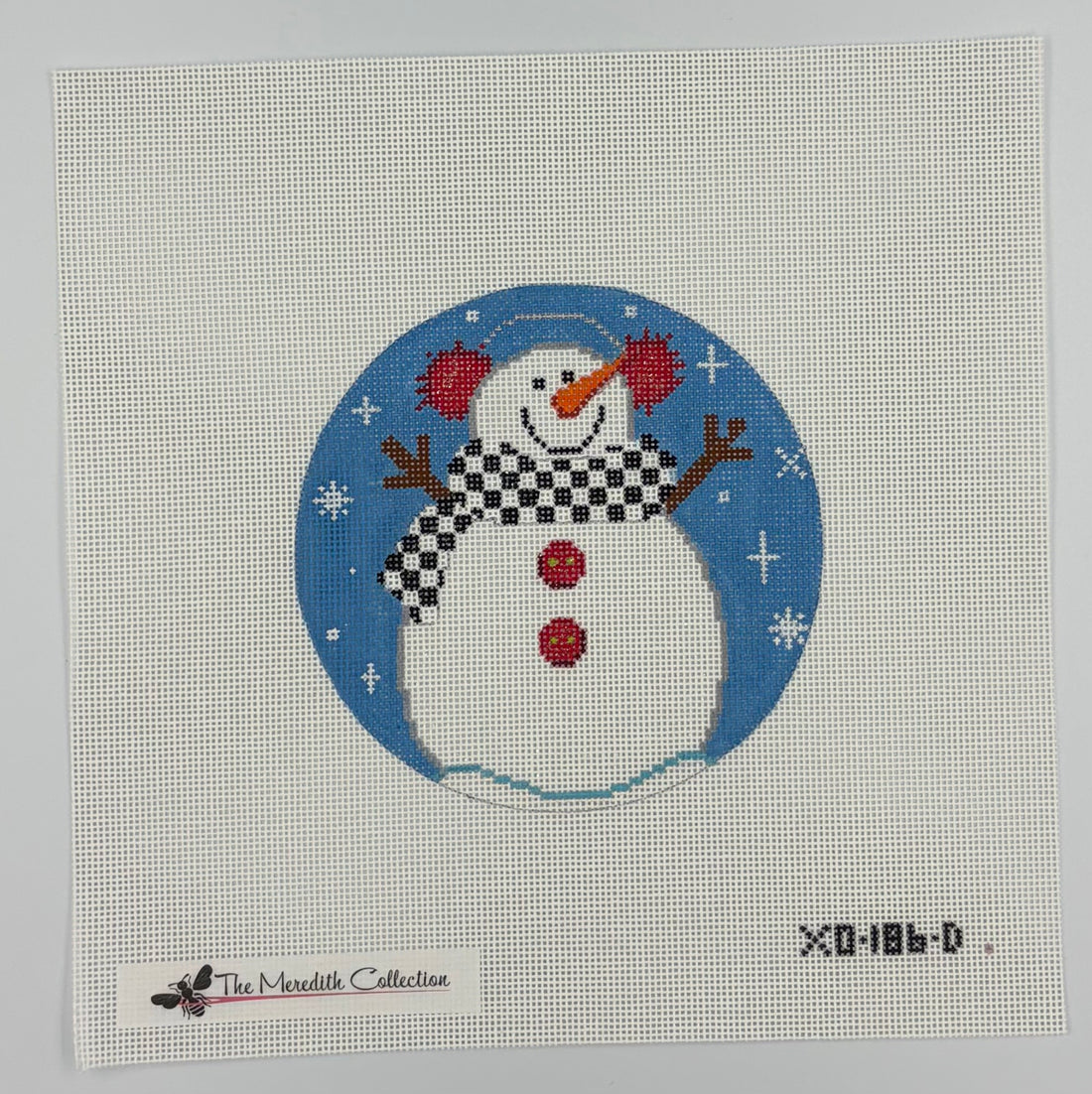 Snowman with Ear Muffs