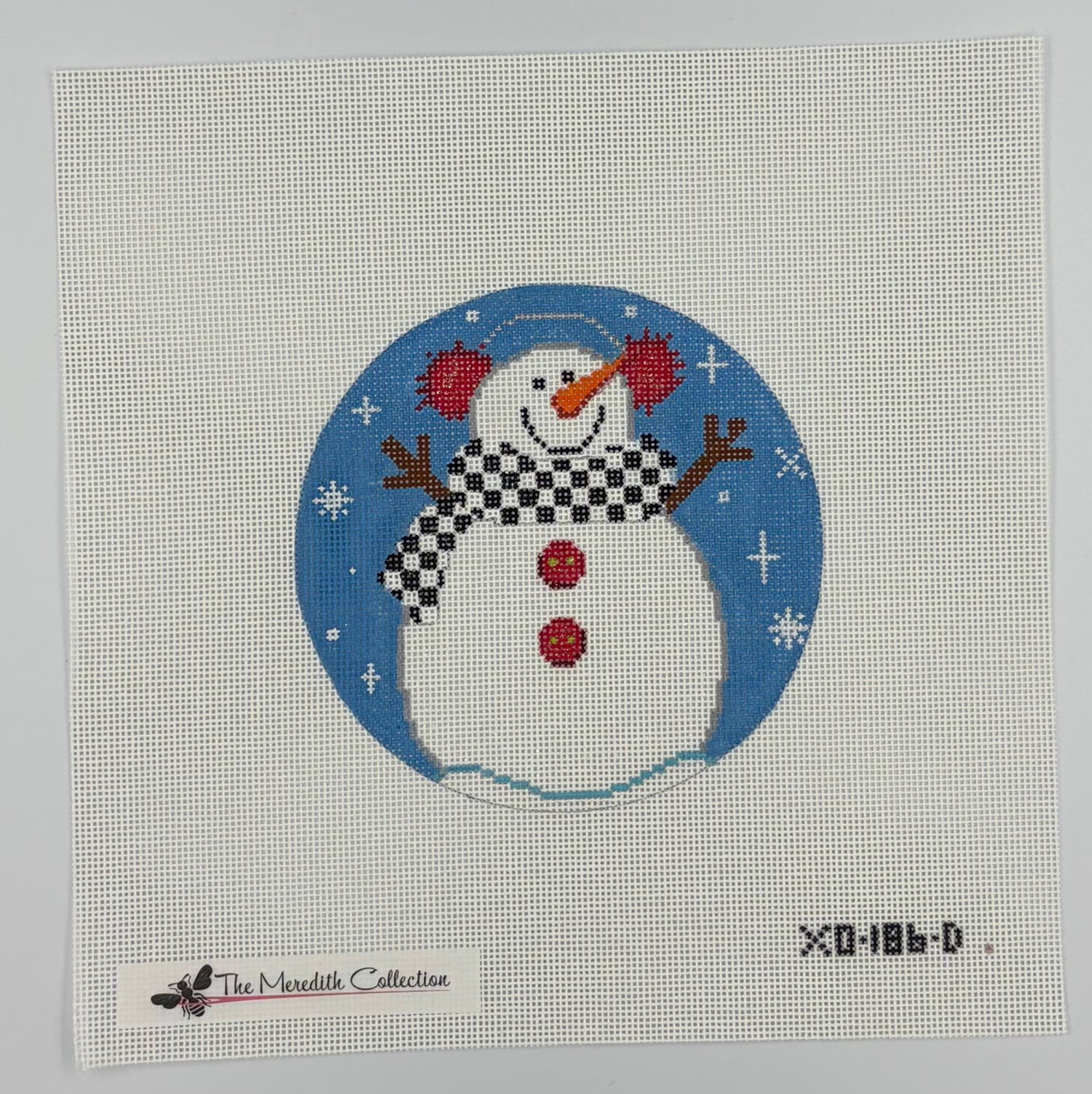 Snowman with Ear Muffs