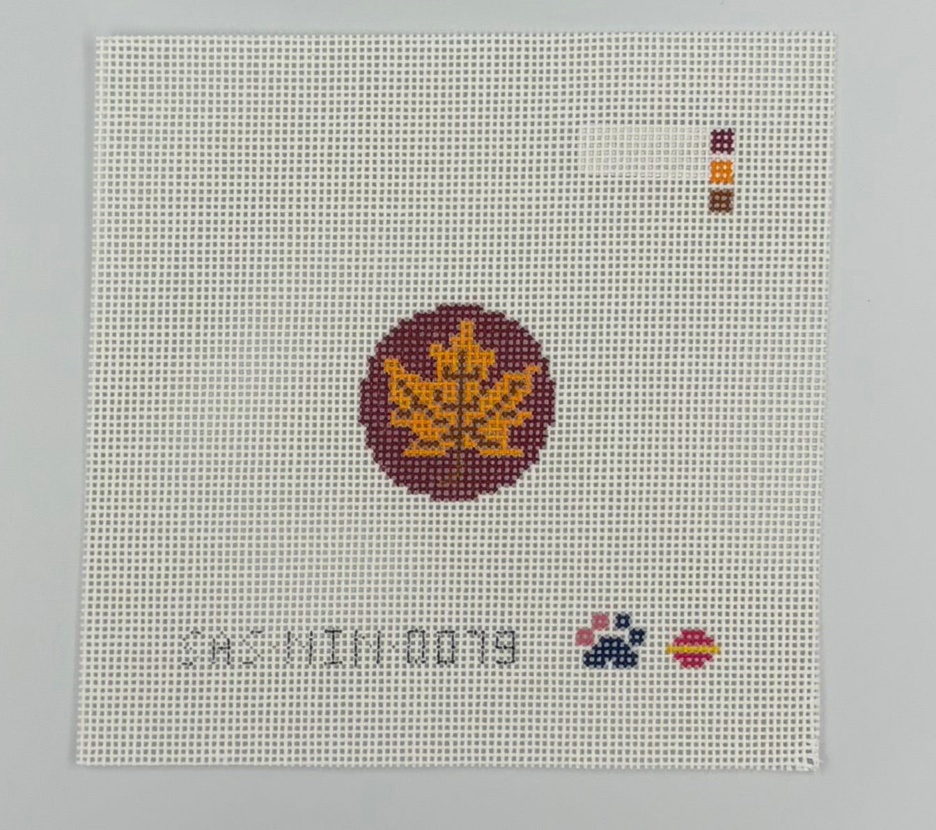 Fall Leaf Key Fob
