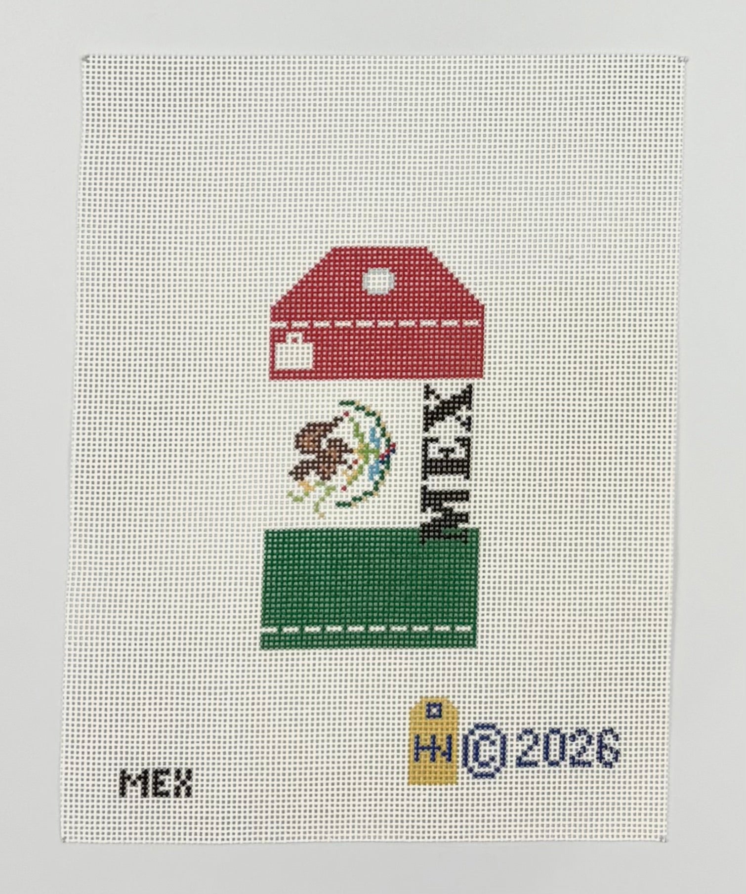 Travel Tag Wee Flag - Mexico