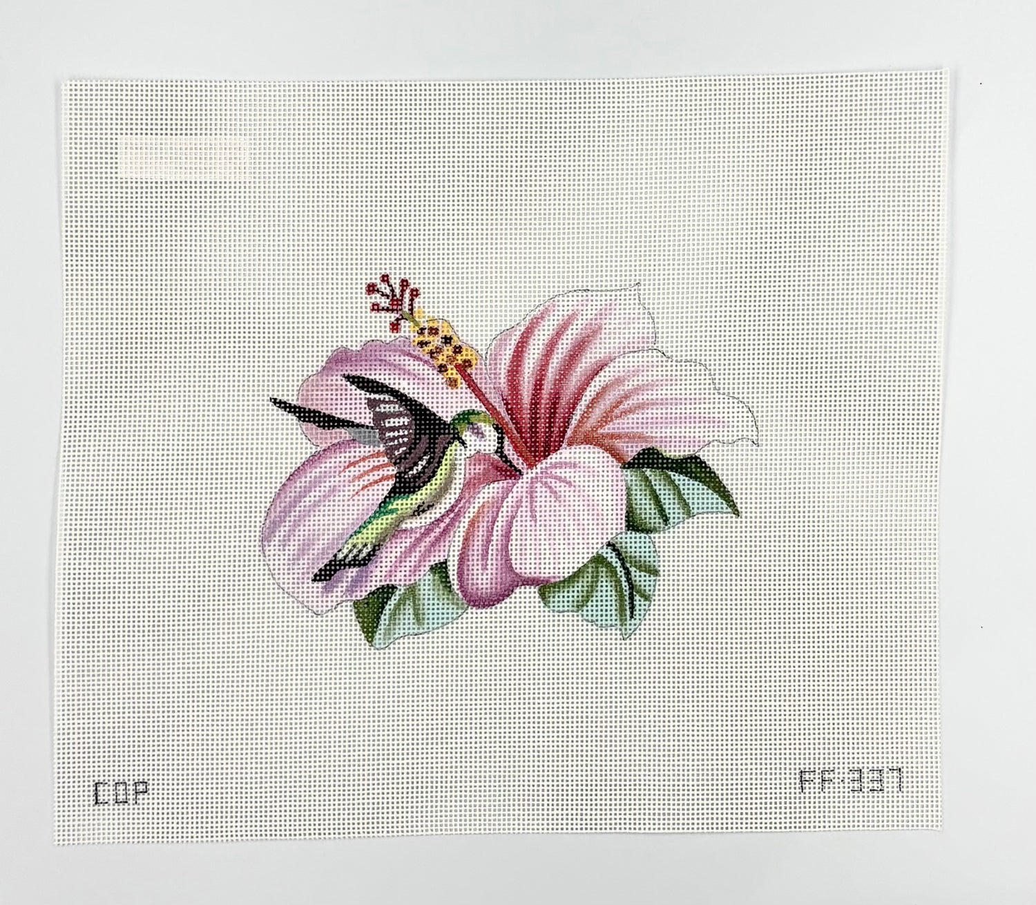 HummingBird and Hibiscus