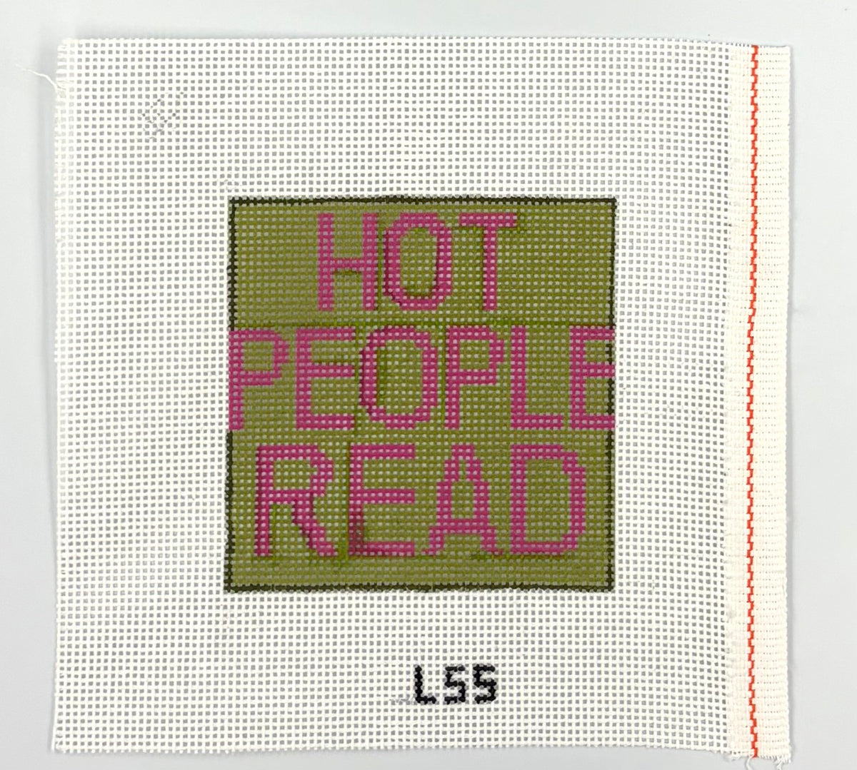 Hot People Read - Pink &amp; Green