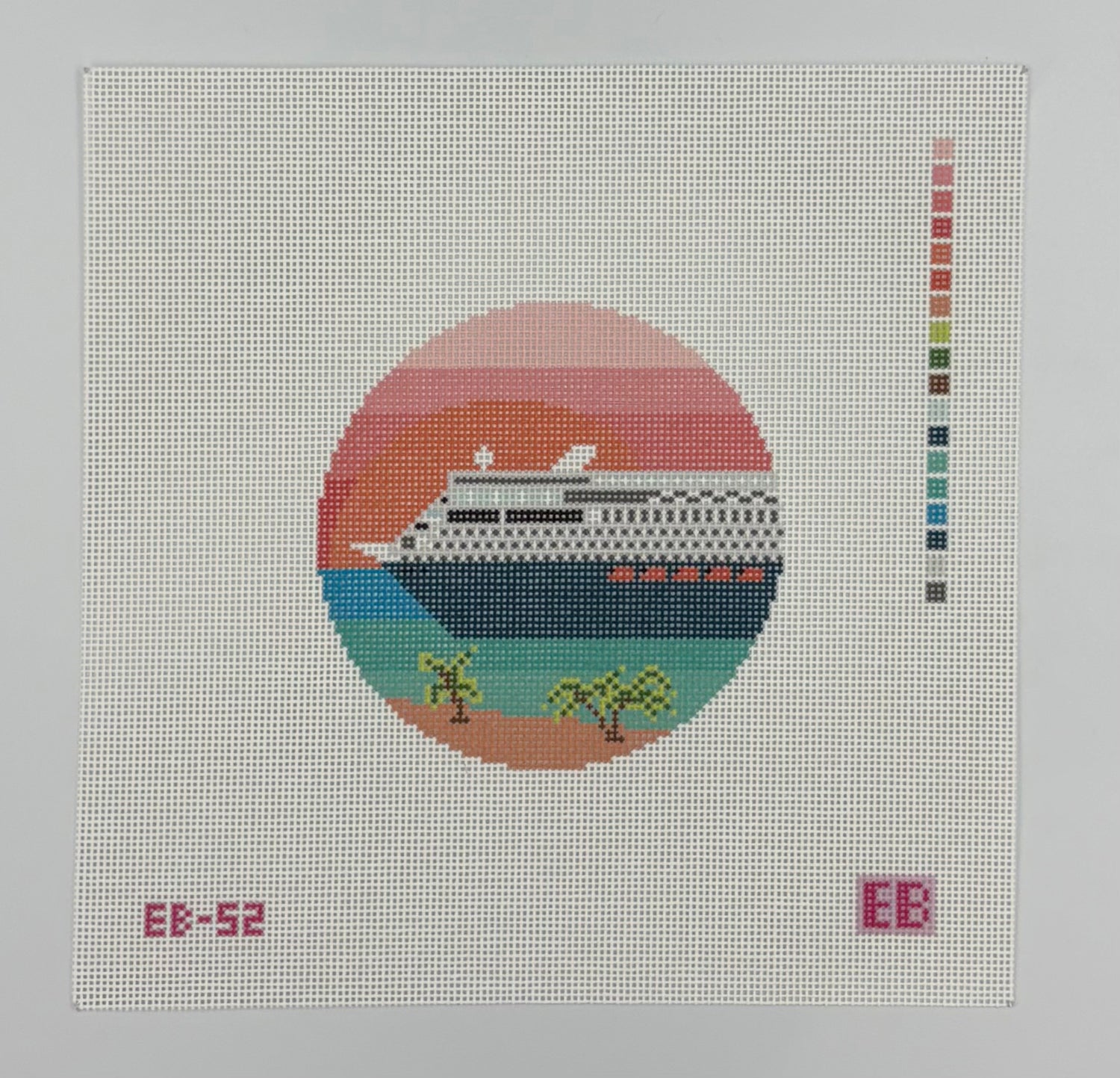 Tropical Cruise Customizable - Small Navy Ship
