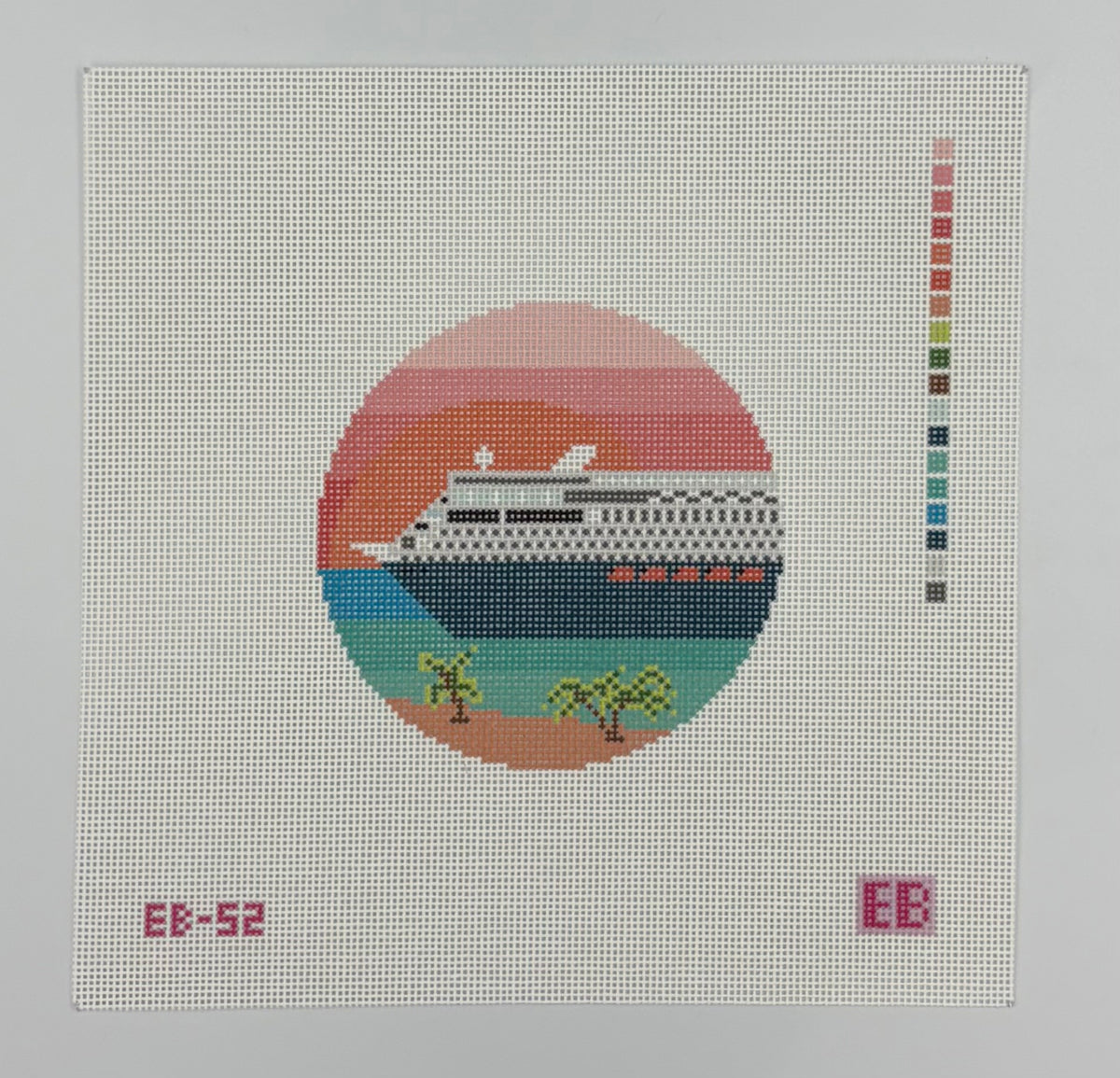 Tropical Cruise Customizable - Small Navy Ship