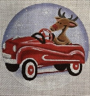 Shiny Red Car