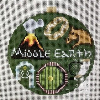 Book Canvas - Middle Earth