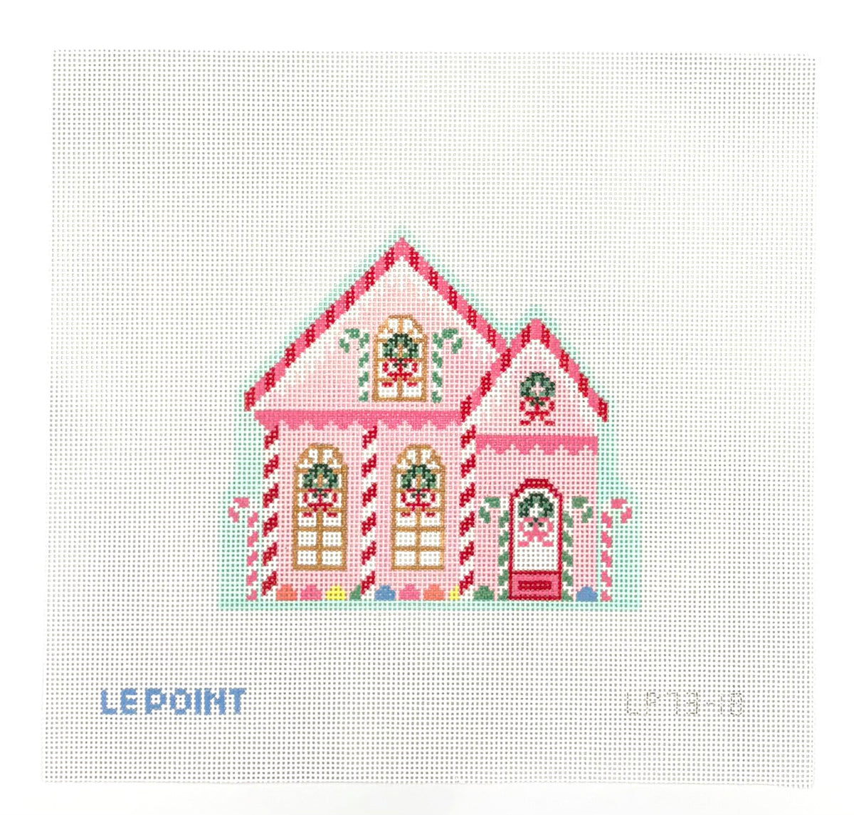 Christmas Village Peppermint House - 18 Mesh