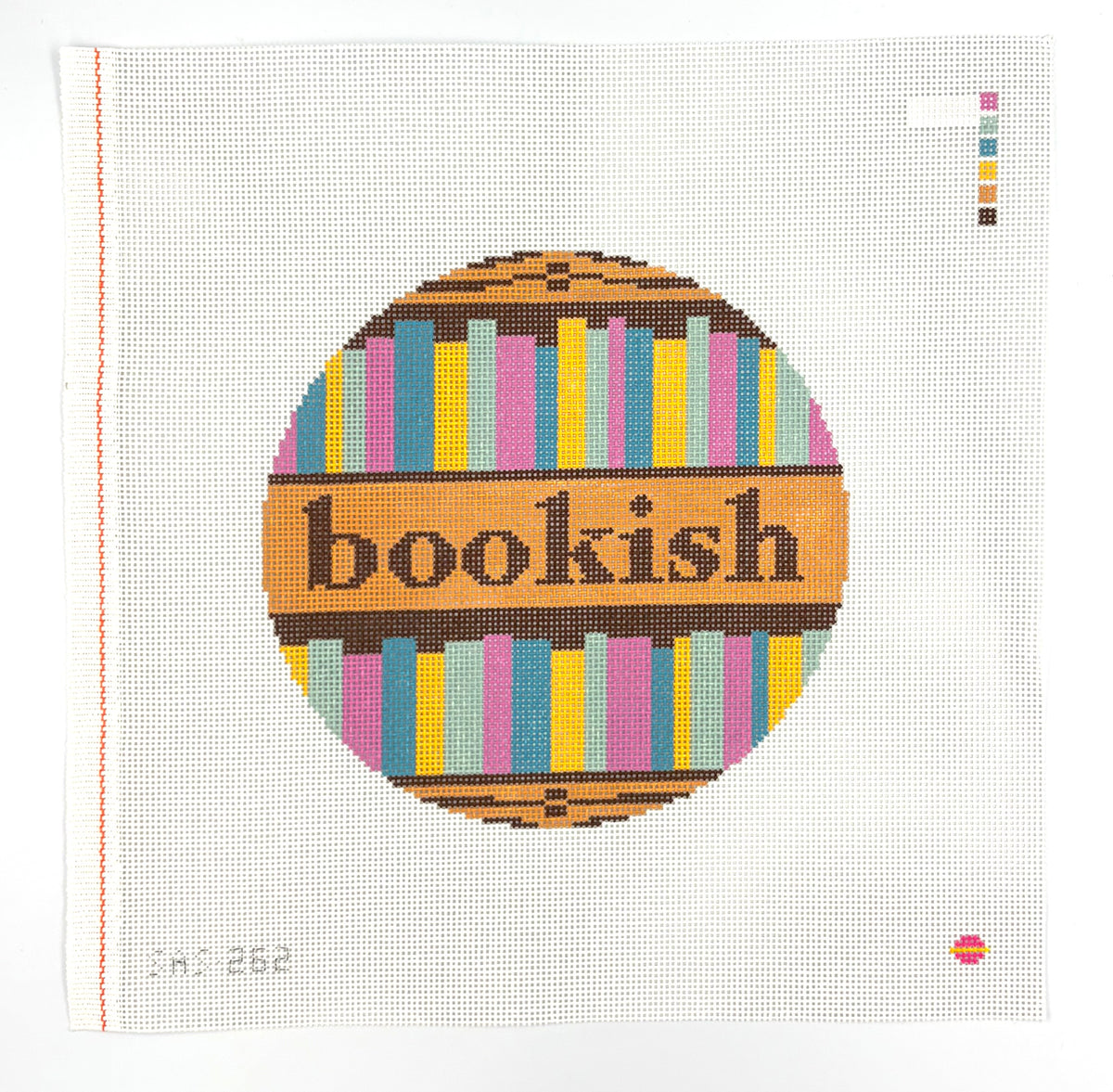 Bookish Round (Large)