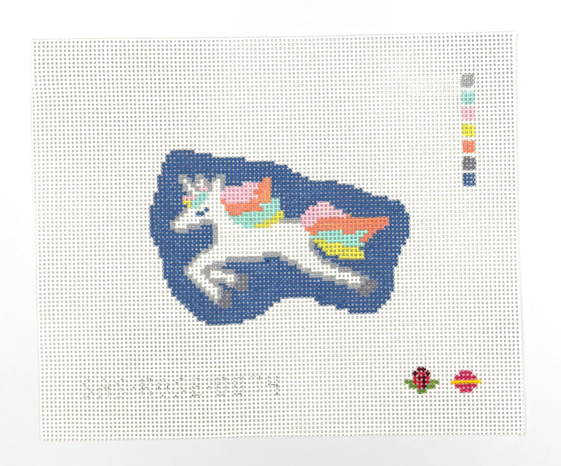 Rainbow Unicorn Ornament
