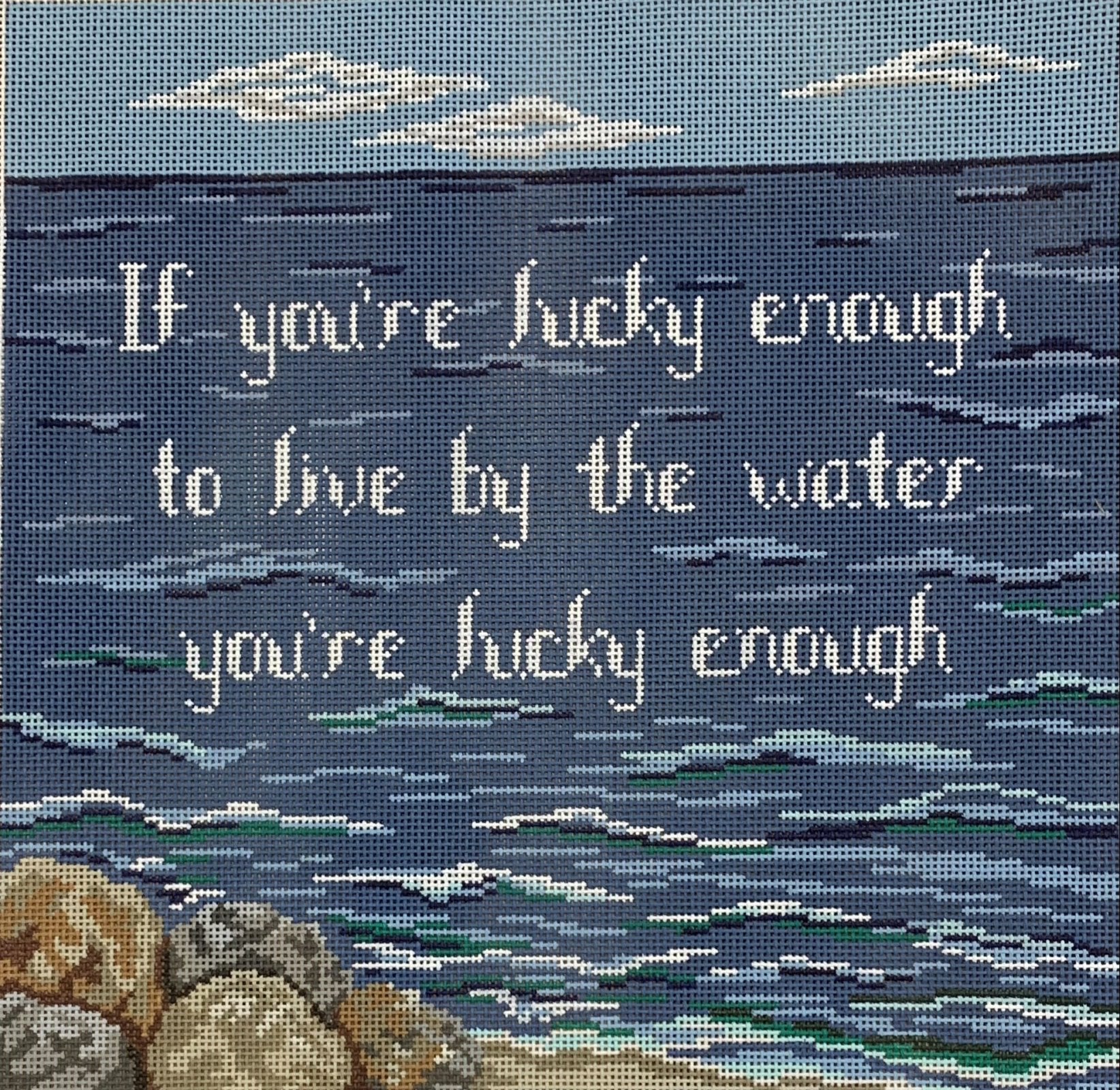 Lucky Living by the Water