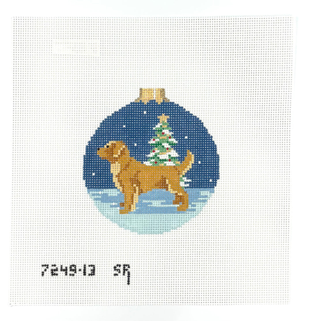 Golden Retriever Round