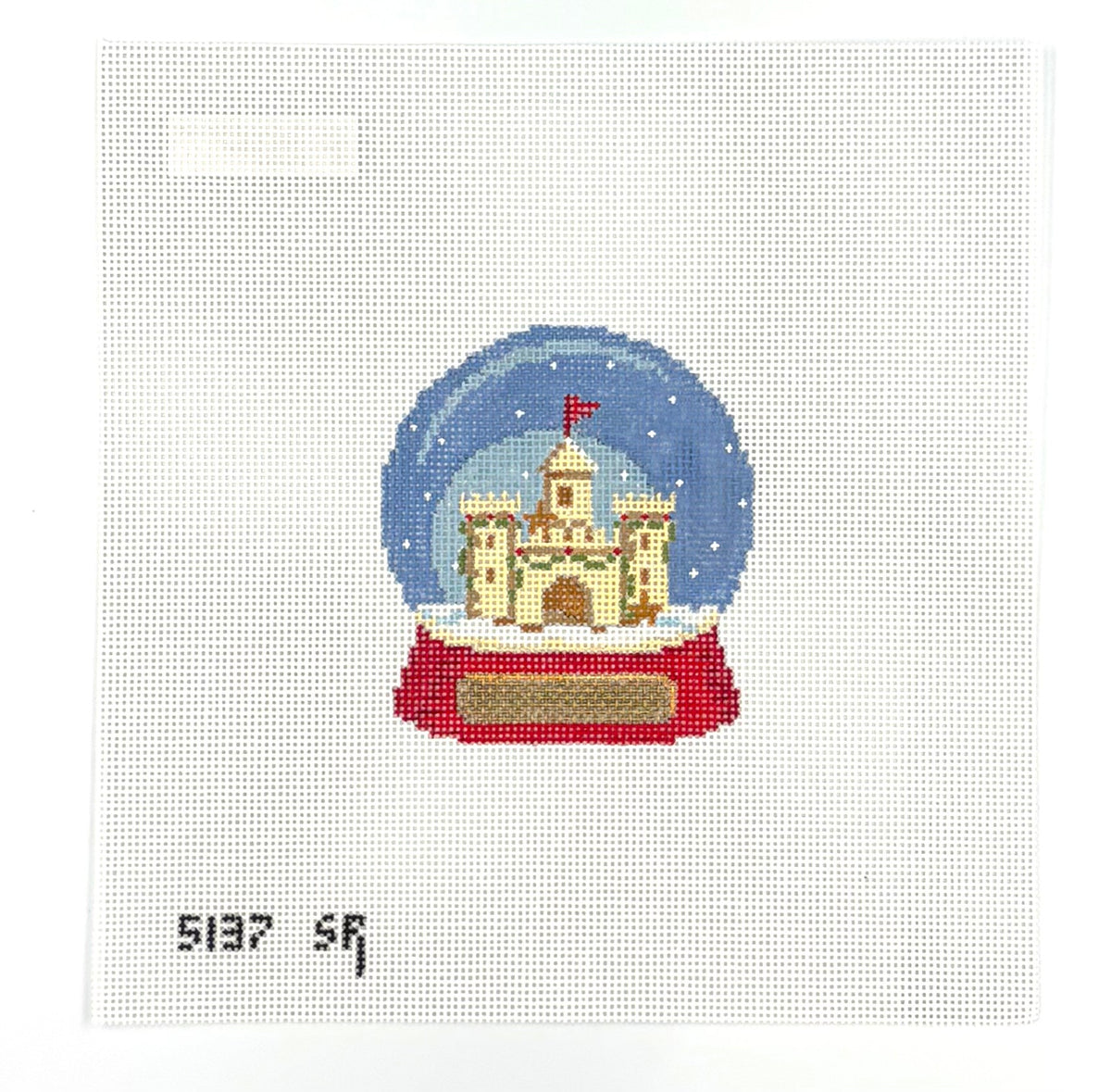 Snow Globe Sand Castle
