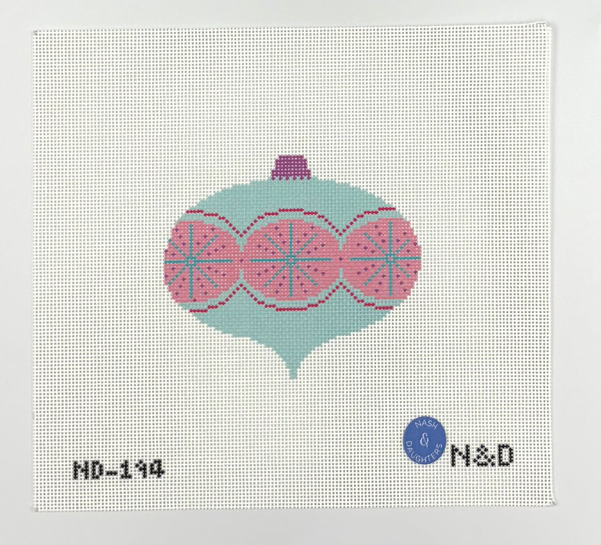 Mid Century Mod Ornament - Starburst Circles