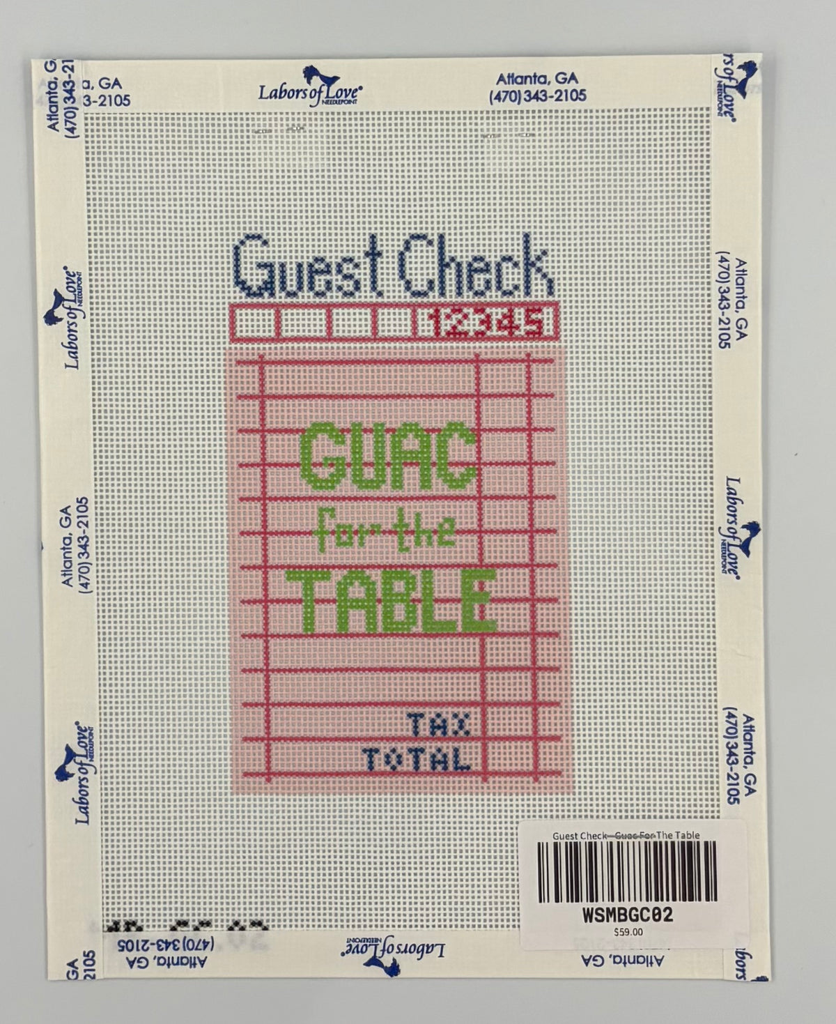Guest Check - Guac For The Table