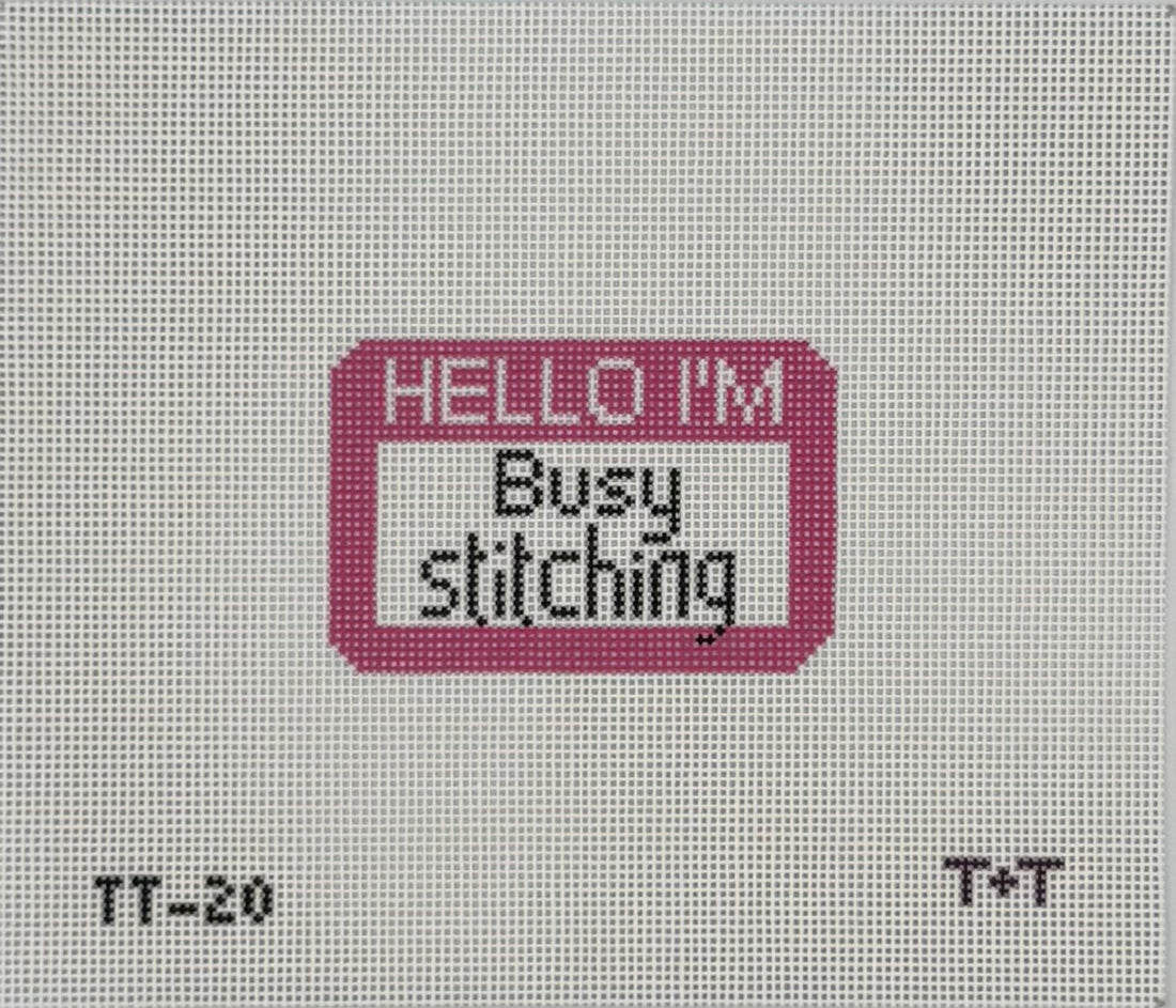 Busy Stitching