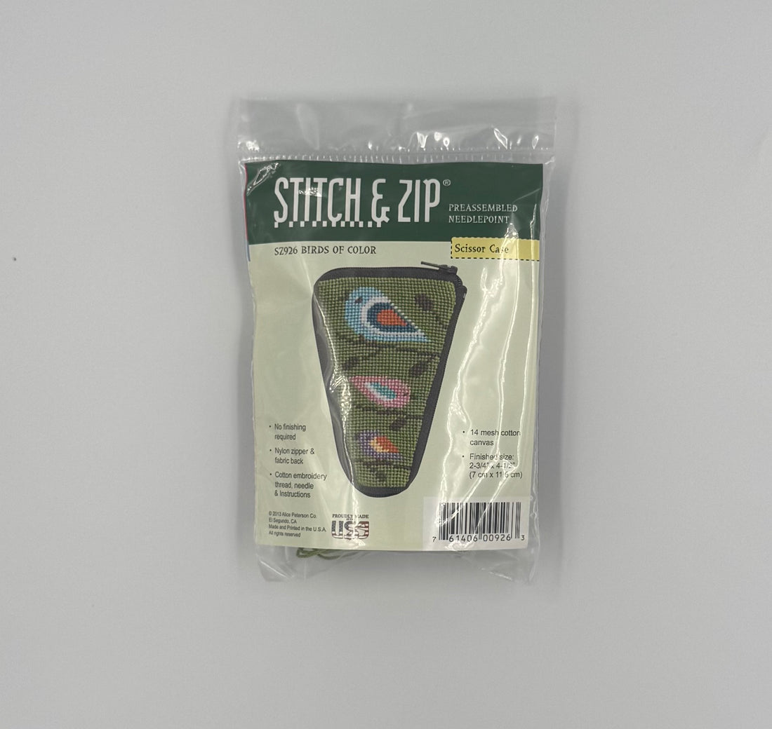 Stitch &amp; Zip - Birds of Color Scissor