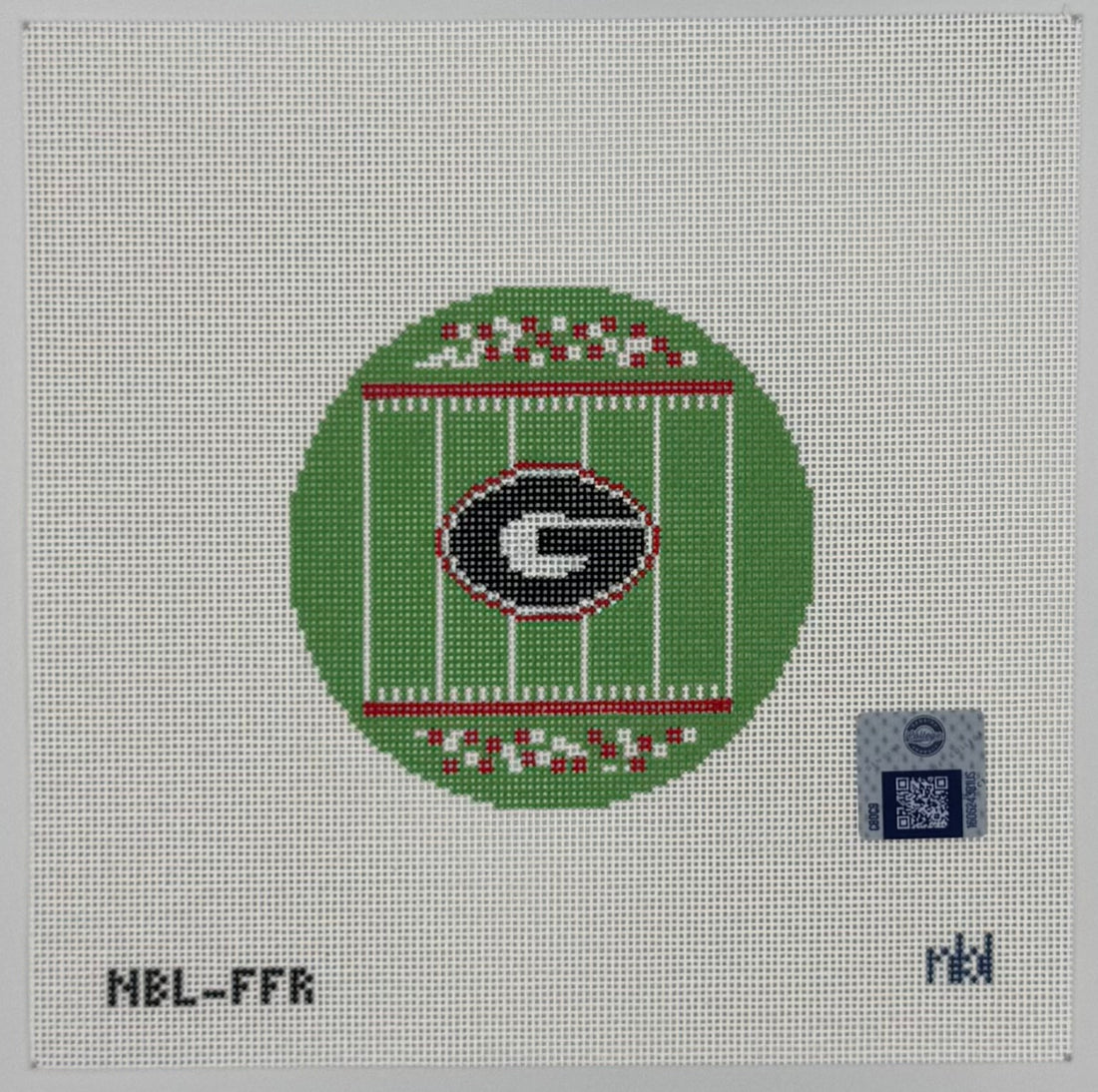 Georgia Football Field Round