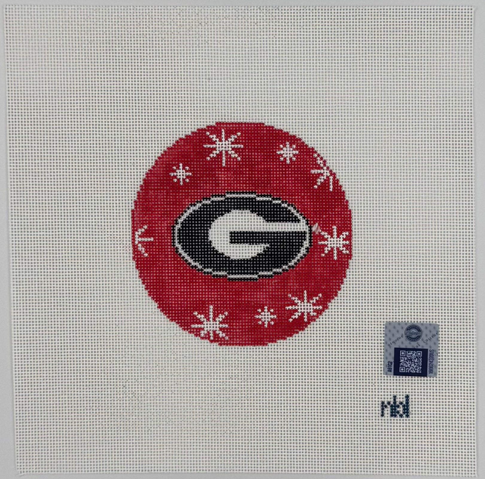 Georgia Snowflake Christmas Ball