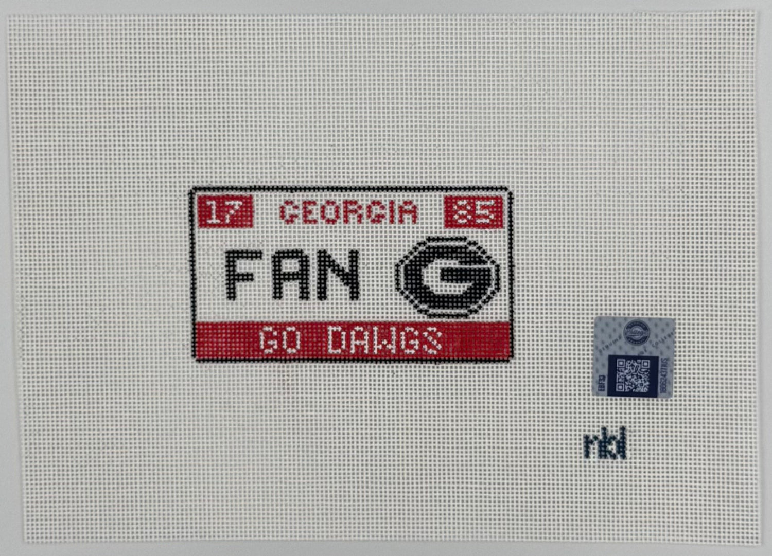 Georgia License Plate - Fan