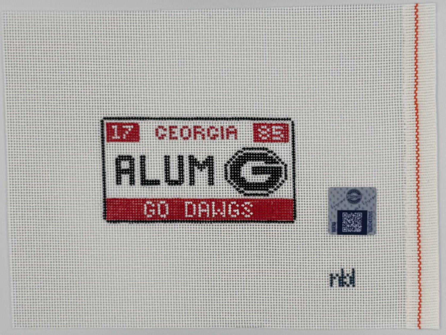 Georgia License Plate - Alumni