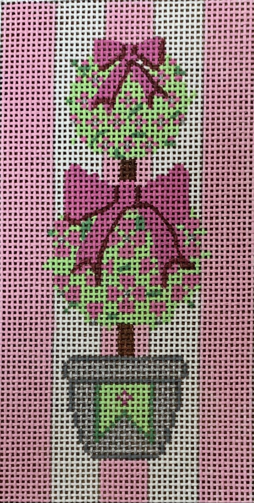 Pink Topiary Eyeglass Case