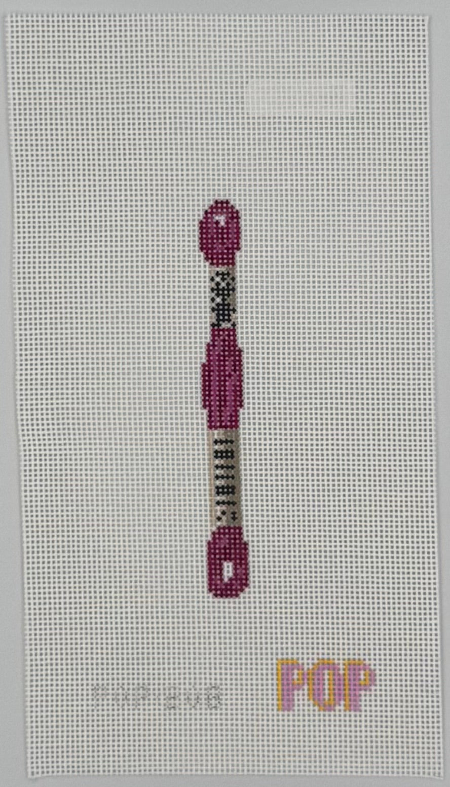 Floss Needlepoint Canvas - Magenta