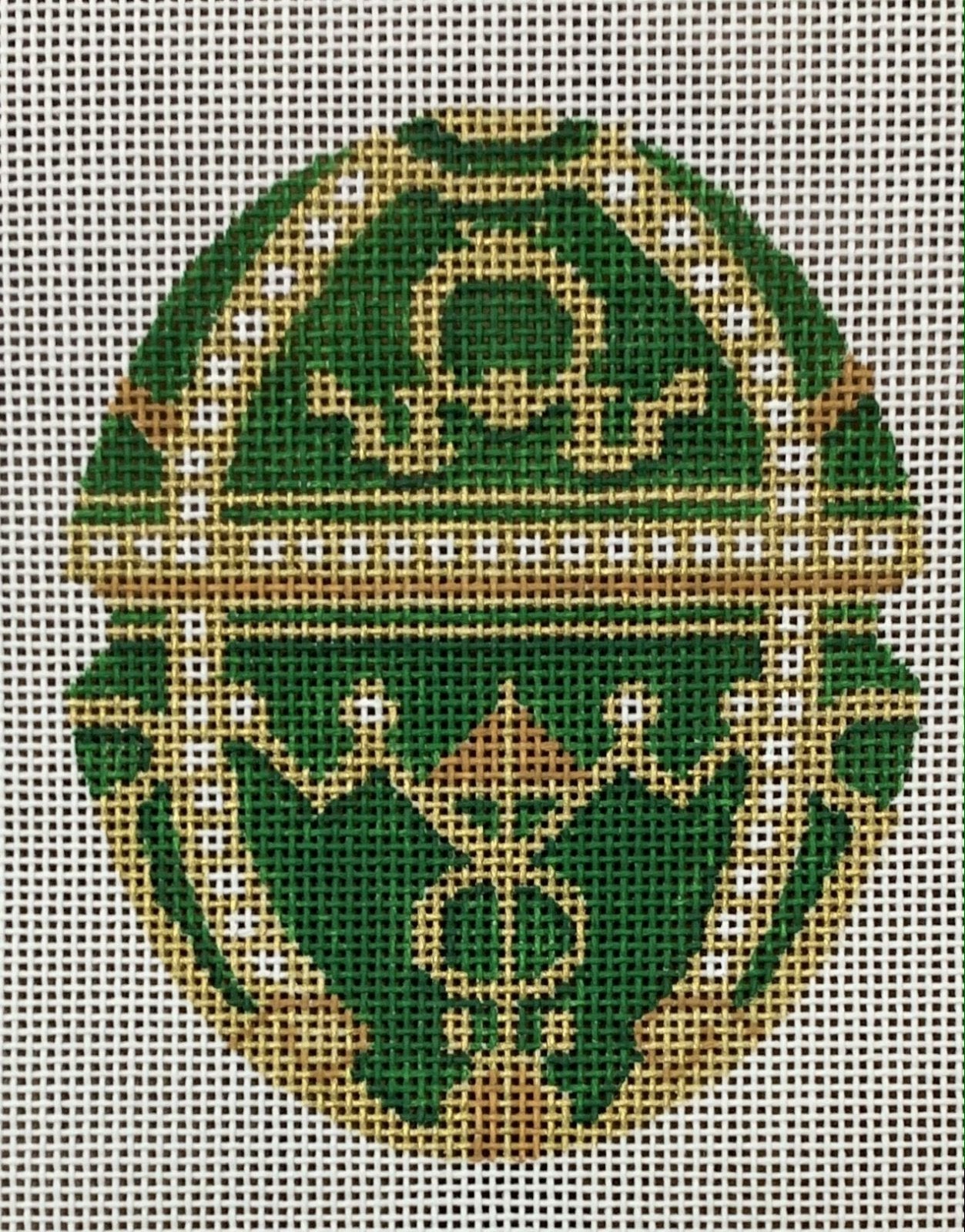 Faberge Egg Green (no stand)