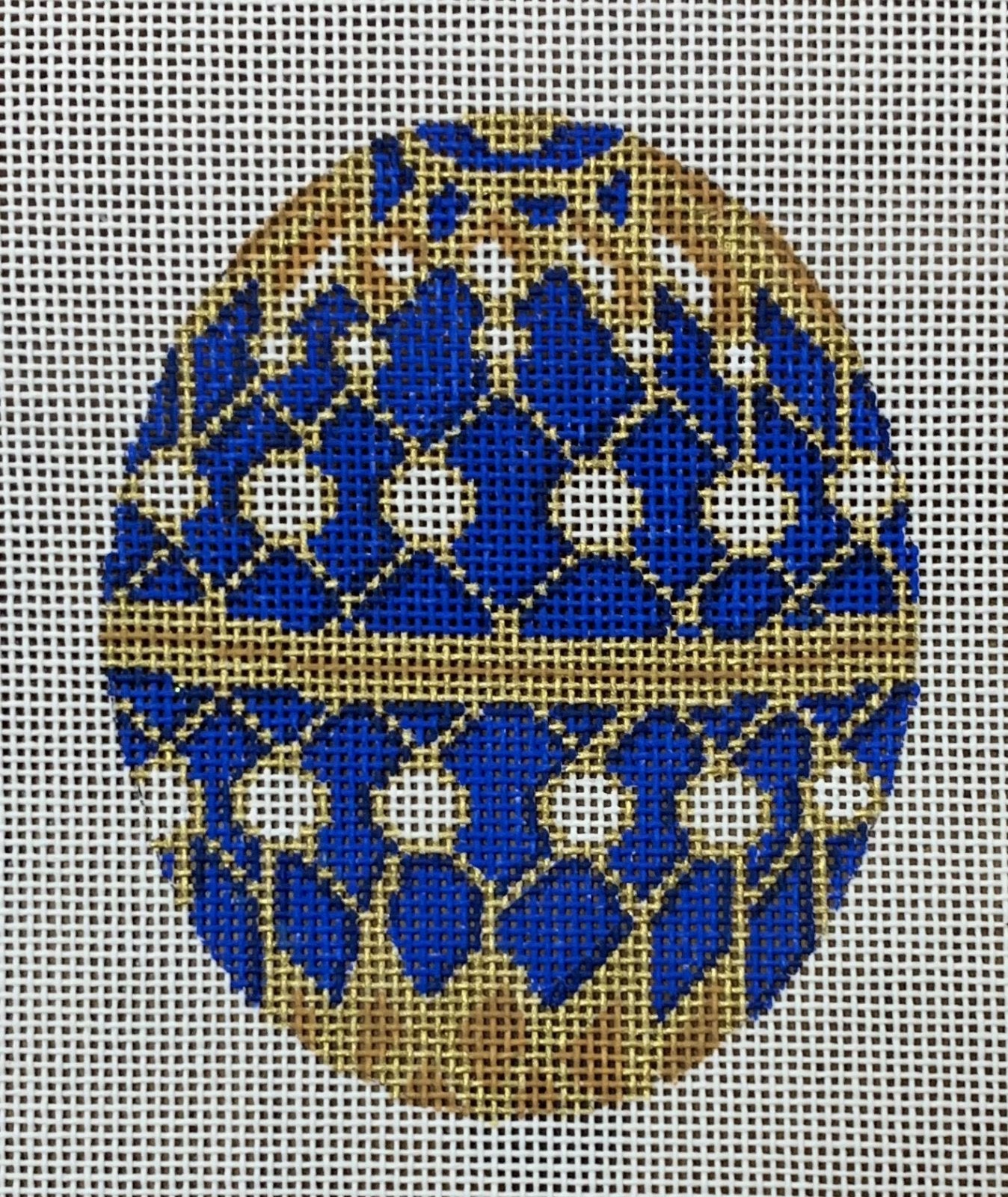 Faberge Egg Blue (no stand)