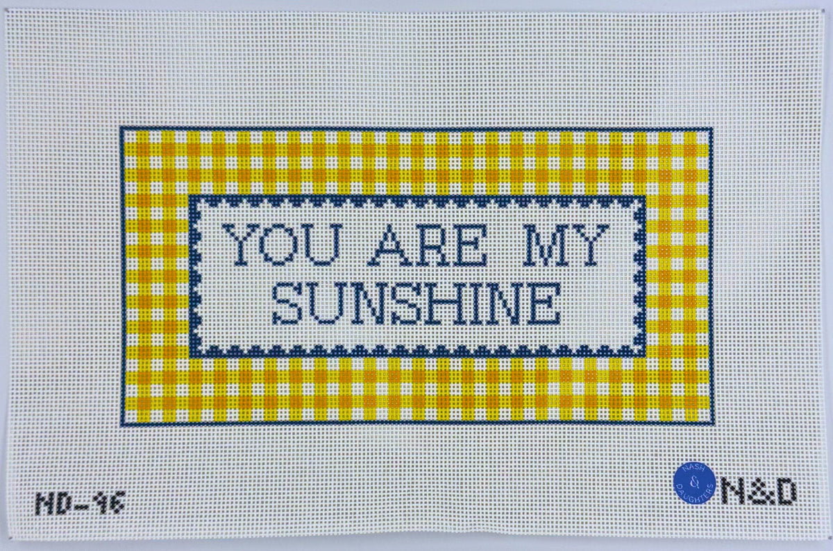 You Are My Sunshine Gingham